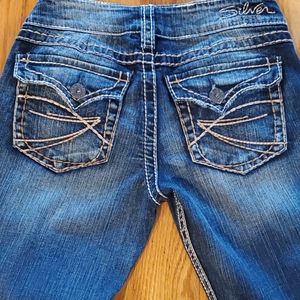Silver jeans slim boot cut size 27